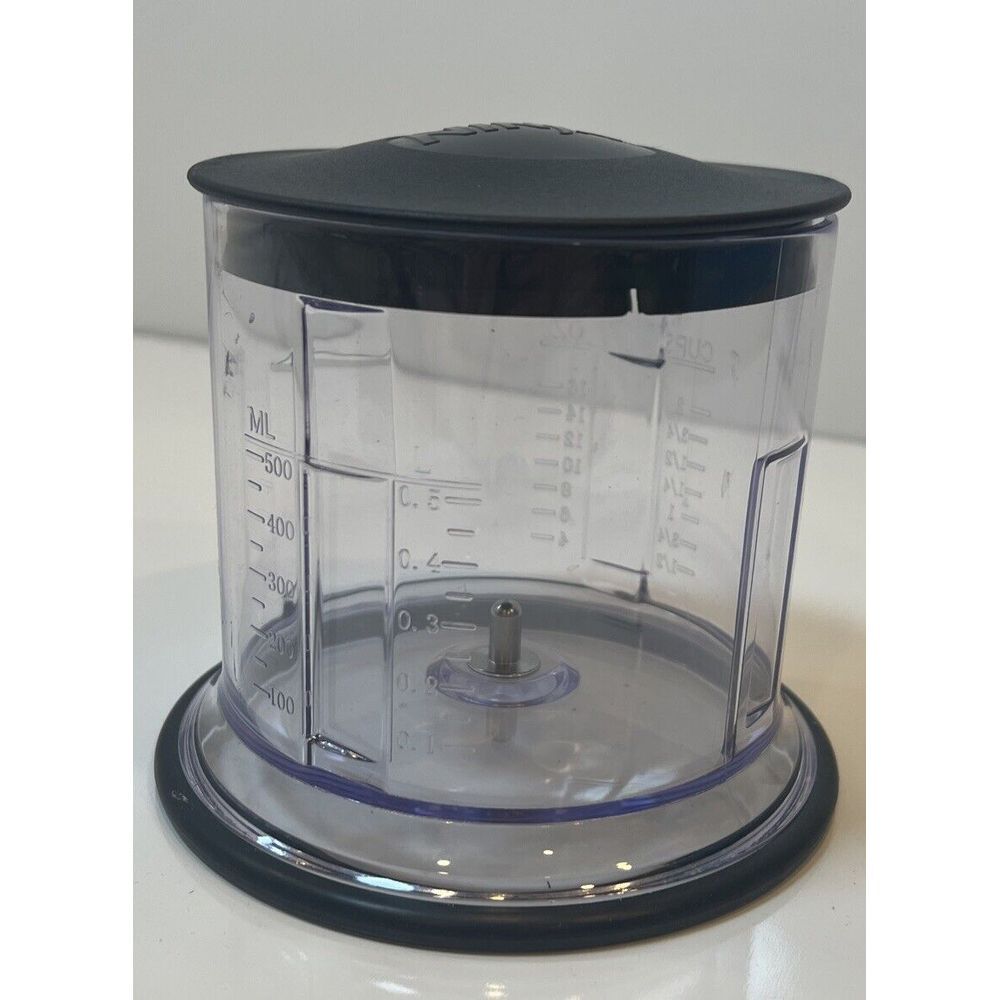 Ninja Master Prep Professional‎ Replacement 16 oz 2 Cup Bowl W/ Lid QB1005